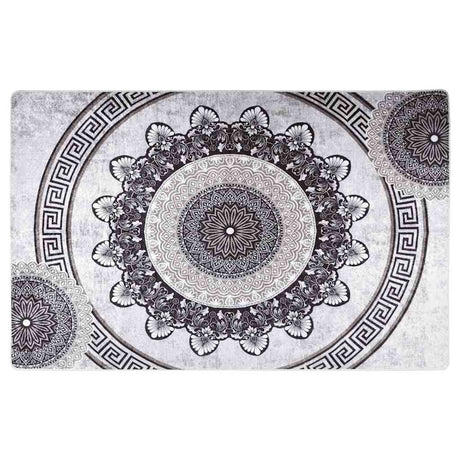 Vidaxl tapis lavable anti-glip 160x230 cm multicolore