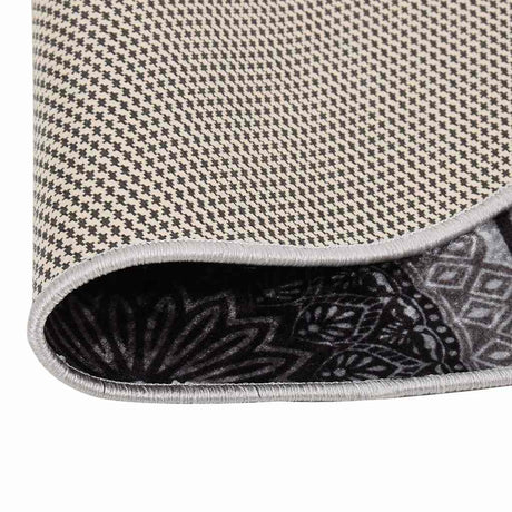 Vidaxl tapis lavable antidérapant Ø120 cm multicolore