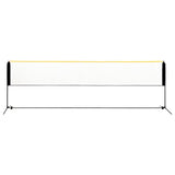 Vidaxl badmintonnet justerbar 500x103x94-158 cm metall