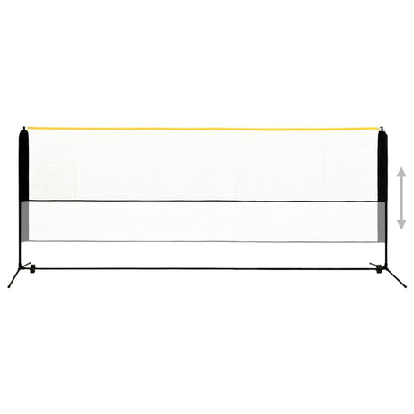 Vidaxl Badmintonnet réglable 400x103x94-158 cm métal
