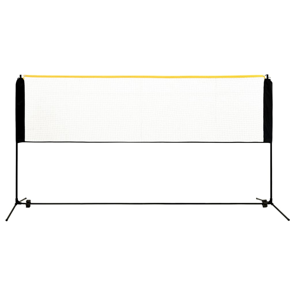 Vidaxl badmintonnet justerbar 300x103x94-158 cm metall