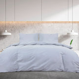 Vidaxl Duvet Richet Set Lightweight 155x220 cm Microfiber Grey