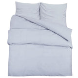 Vidaxl Duvet Richet Set Lightweight 260x220 cm Microfiber Grey