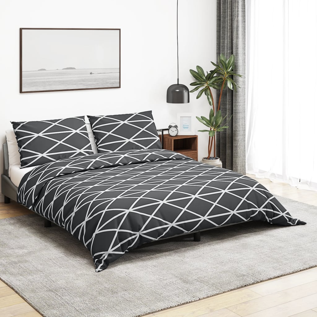 Vidaxl duvet Kräizgangset 200x200 cm Koteng gro