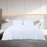 Sada křížení Vidaxl Duvet Set 135x200 cm Cotton White