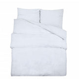 Vidaxx parure de couette 225x220 cm coton blanc