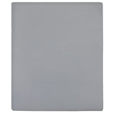 Vidaxl Fitted sheet Jersey 180x200 cm Cotton Gray