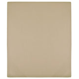 Vidaxl gepasst Blieder Jersey 2 PCs 90x200 cm Koteng Taupe