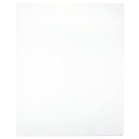 Vidaxl Maillot de tôle ajusté 90x200 cm Coton blanc