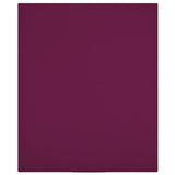 Vidaxl Fitted Sheet Jersey 180x200 cm Coton Bordeaux Rood