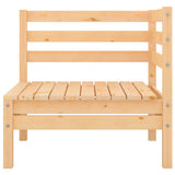 Vidaxl 4-delige loungeset massief grenenhout
