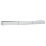 Vidaxl Planter surélevé 600x80x45 cm en acier galvanisé en acier