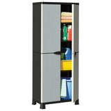Vidaxl opbergkast 68x39x171,5 cm rattan ontwerp