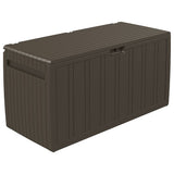 Vidaxl Këssenbox 117x45.5x57,5 cm 270 l brong