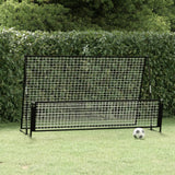 Vidaxl Football Rebounder football goal 2-in-1 202x104x120 cm steel