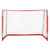 Vidaxl football objective 184x91x124.5 cm steel