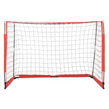 Objectif de football Vidaxl 184x91x124.5 cm en acier