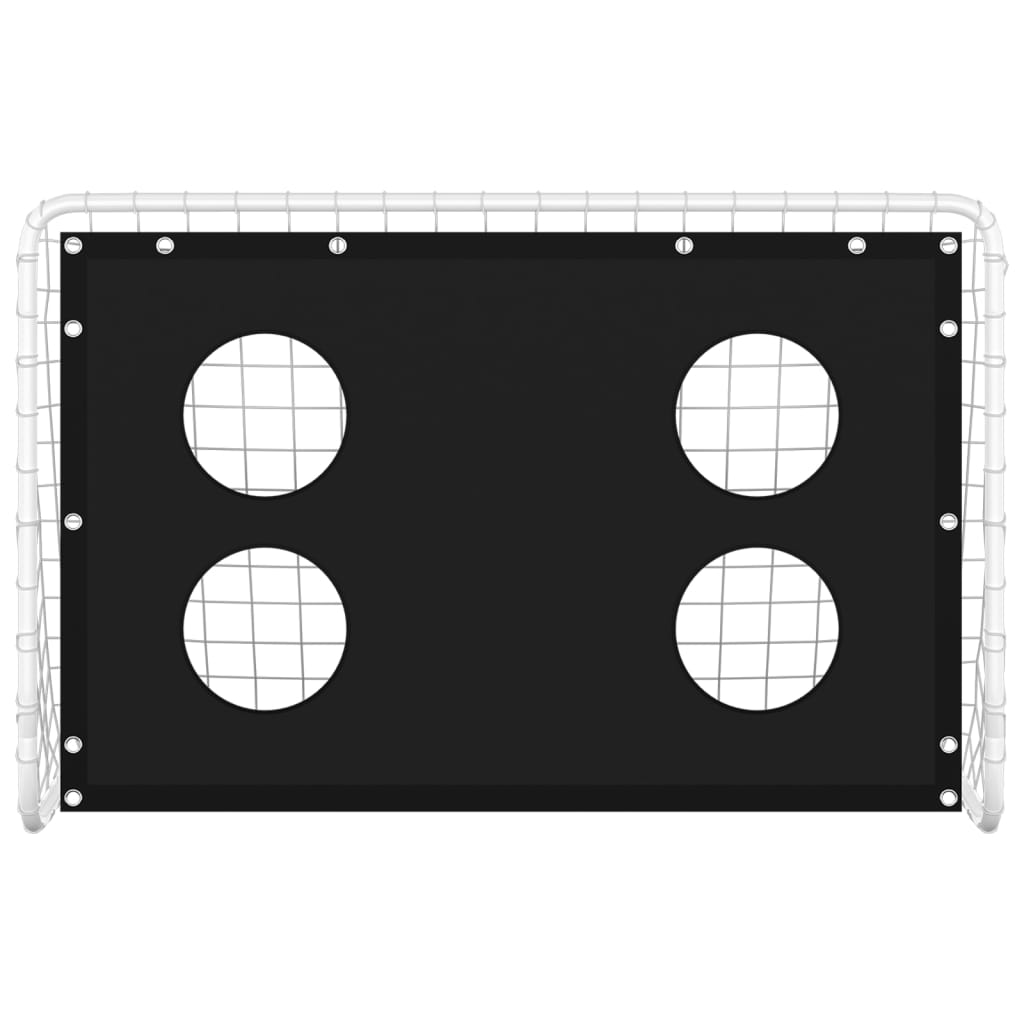 Vidaxl Football Target Training Tor 184x61x122 cm Stahl