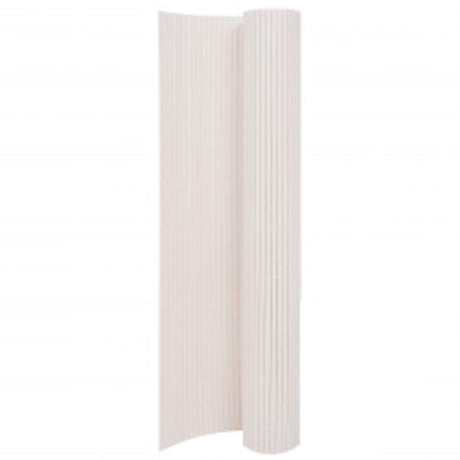 Vidaxl Garden Escarncement à double côtés 90x400 cm blanc
