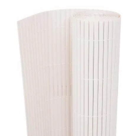 Vidaxl Garden Escarncement à double côtés 90x400 cm blanc