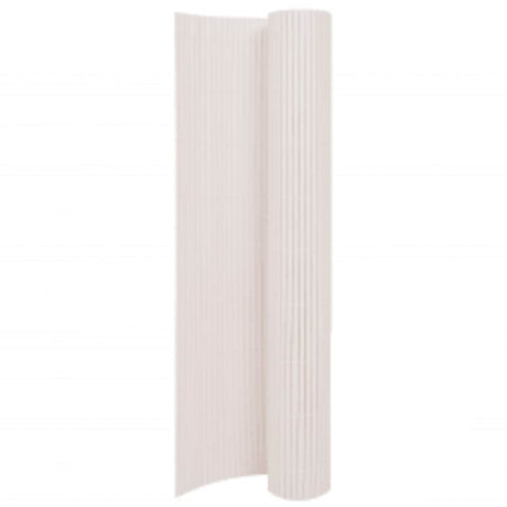 Vidaxl Garden Escoage Double 110x400 cm blanc
