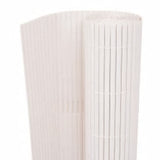 Vidaxl Garden Escoage Double 110x400 cm blanc