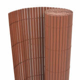 Vidaxx clôture de jardin double face 110x400 cm marron