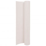 Vidaxl Garden Escoage Double 110x500 cm blanc