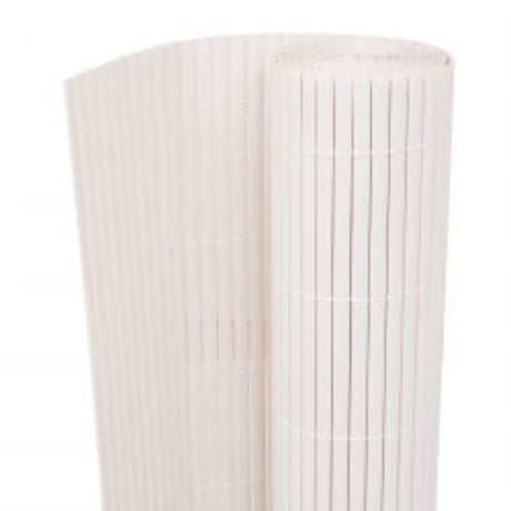 Vidaxl Garden Escoage Double 110x500 cm blanc