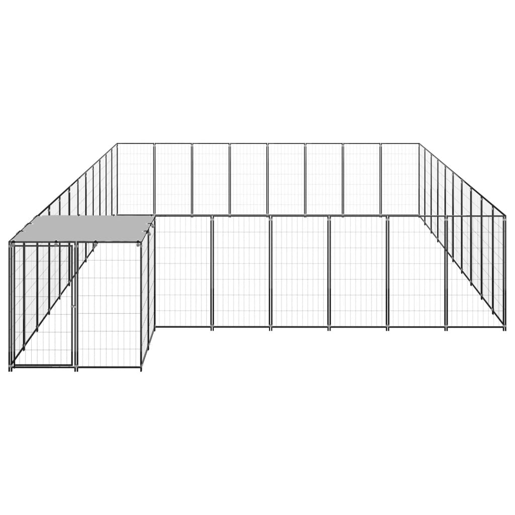 Psarna vidaxl psa 25,41 m² jeklena črna