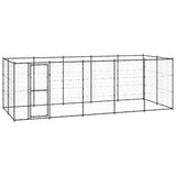 VidaXL Dog Kennel 12.1 m² Steel