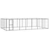 VidaXL Dog Kennel 33.88 m² Steel