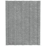 Panneaux de toit vidaxl 36 ST 60x45 cm en acier galvanisé en acier couleur