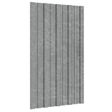 Střešní panely Vidaxl 12 ST 80x45 cm Galvanizované ocelové stříbrné barvy