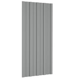 Vidaxl Dachpanels 36 st 100x45 cm galvaniséiert Stol Grey