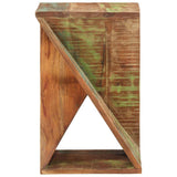 Vidaxl bijzettafel 35x35x55 cm massief gerecycled hout
