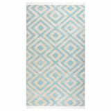 Vidaxl Rug Flat -Wout 115x170 cm verde y beige