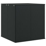 Vidaxl tuinbox 100x97,5x104 cm polyetheen rattan zwart