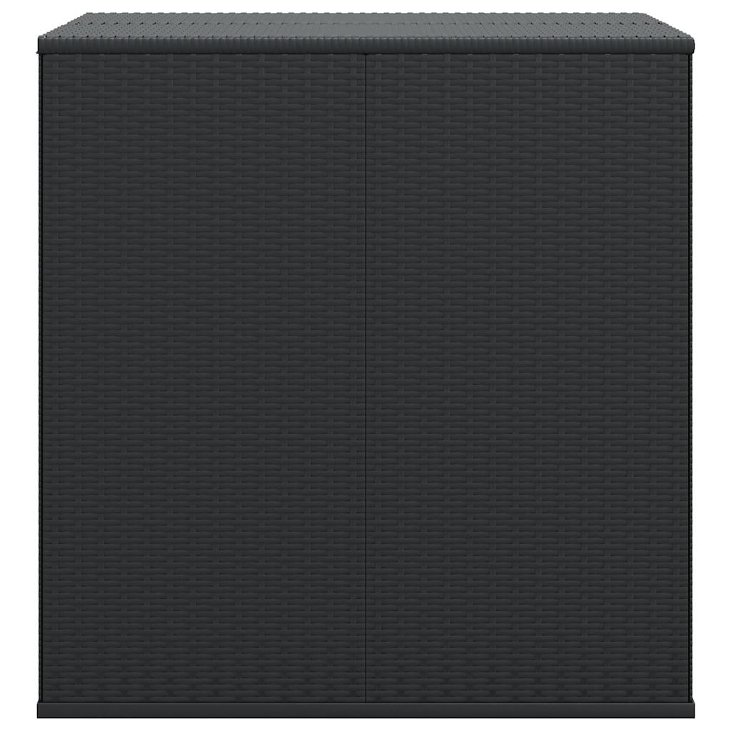 Vidaxl tuinbox 100x97,5x104 cm polyetheen rattan zwart