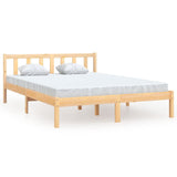 Vidaxl bedframe massief grenenhout 140x200 cm