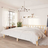 Vidaxl bedframe massief grenenhout 180x200 cm