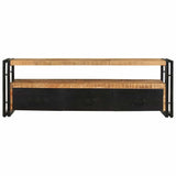 Vidaxl tv-meubel 120x30x40 cm massief mangohout