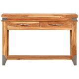 Vidaxl wandtafel 110x34x74 cm massief acaciahout