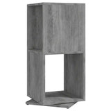 Vidaxl draaikast 34,5x34,5x75,5 cm spaanplaat betongrijs