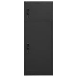 Vidaxl Saddle Cabinet 53x53x140 cm Anthracite en acier -colore