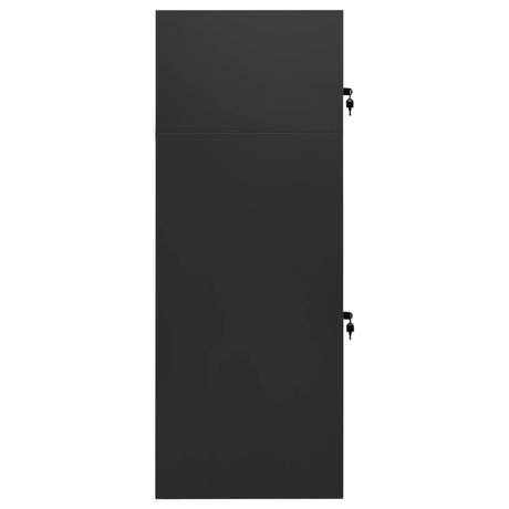 Vidaxl Saddle Cabinet 53x53x140 cm Anthracite en acier -colore