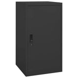 Vidaxl Saddle cabinet 53x53x105 cm steel anthracite -colored