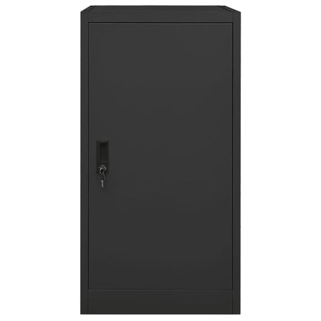 Vidaxl Saddle Cabinet 53x53x105 cm Anthracite en acier -colore