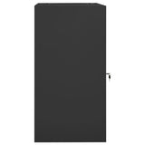 Vidaxl Saddle Cabinet 53x53x105 cm Anthracite en acier -colore