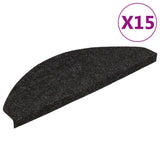 Vidaxl tappetini per autoadesivo 15 St 65x22.5x3,5 cm Antracite